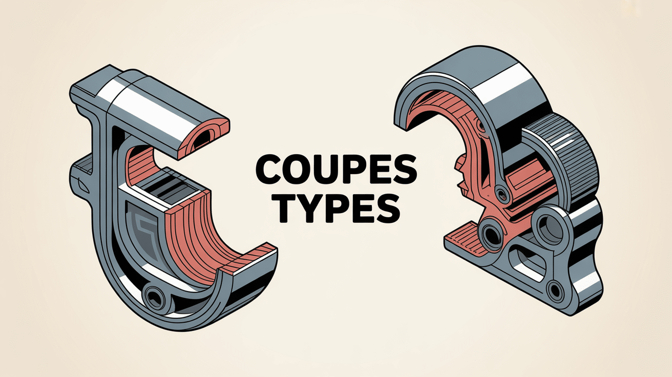 illustration coupes types vue éclatée dessin technique
