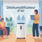 Déshumidificateur d'air danger, sécurité famille maison saine