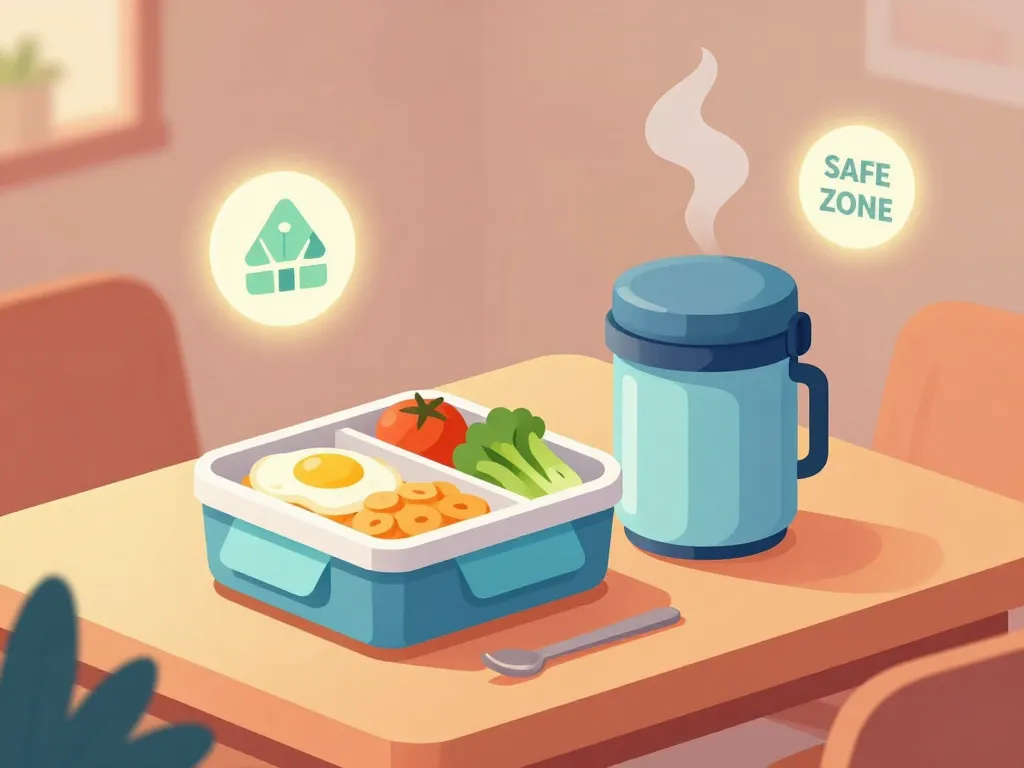 garder repas chaud 5h sécurité lunch box vapeur