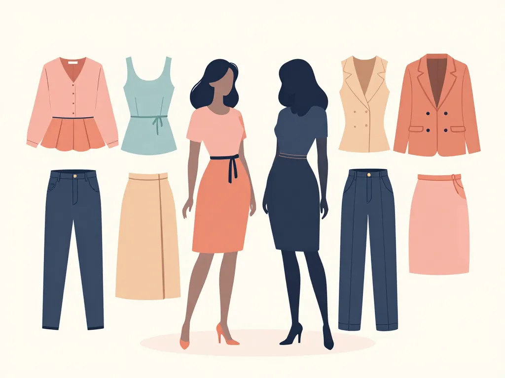 vetement en i morphologie choix hauteurs coupes