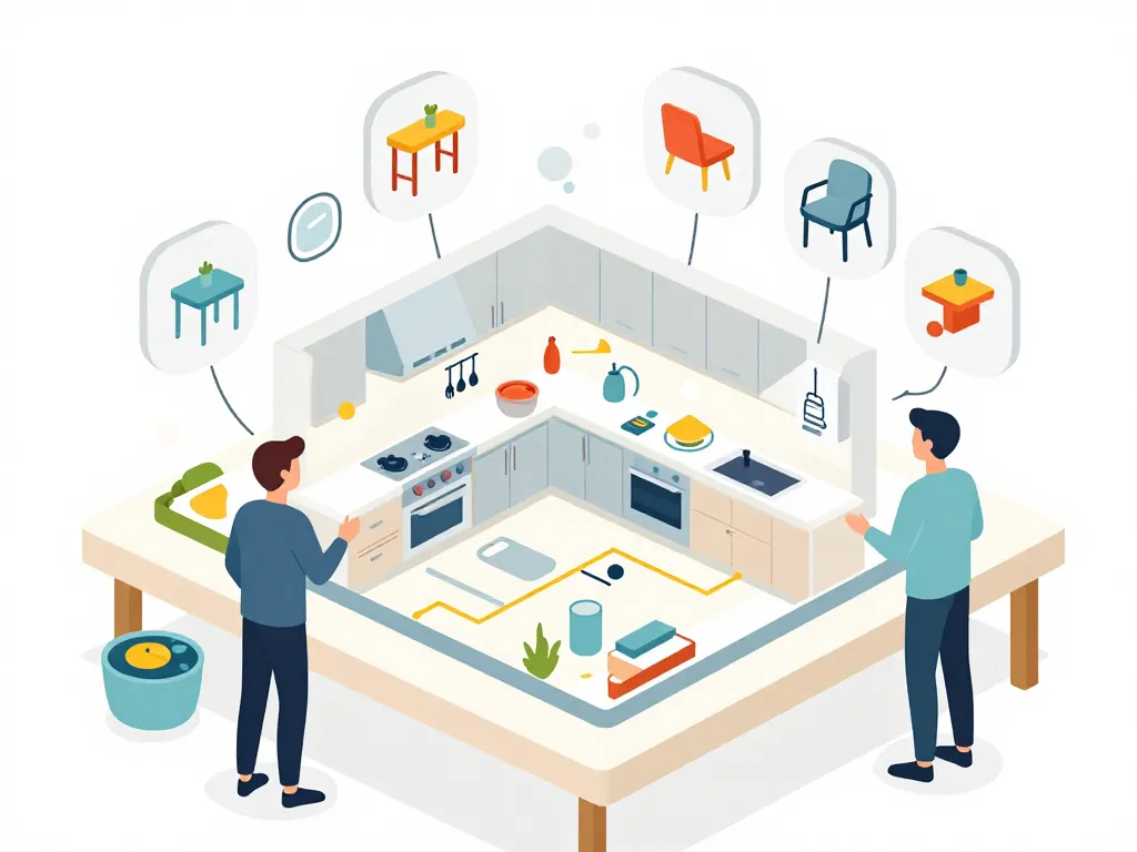 schéma plan de cuisine gratuit pdf usages pratiques