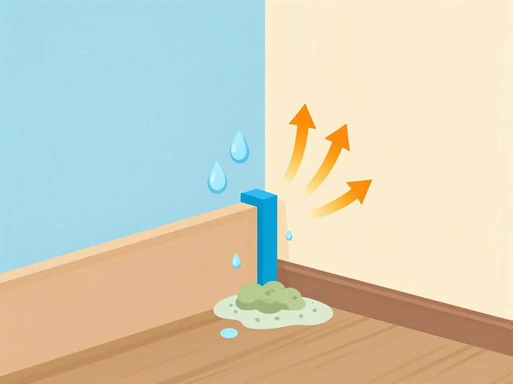 diagramme pont thermique moisissure condensation