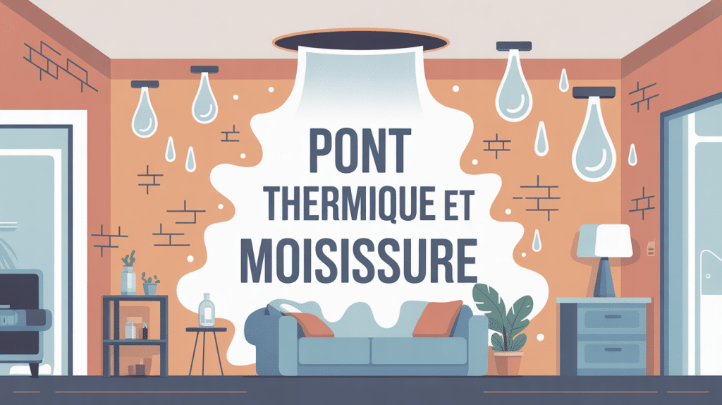 illustration pont thermique moisissure logement