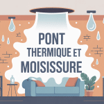 illustration pont thermique moisissure logement