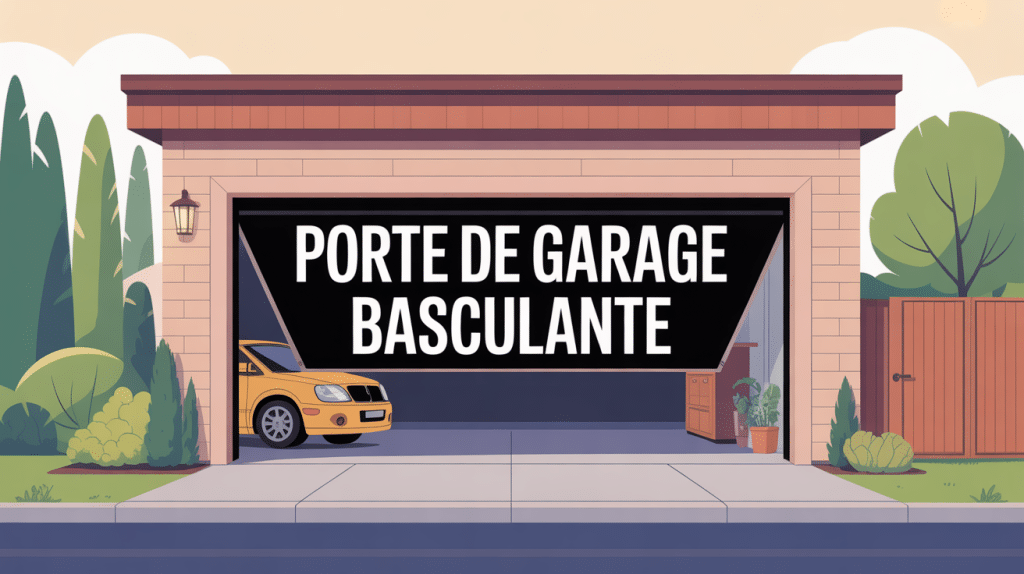 image prix de porte de garage basculante maison moderne