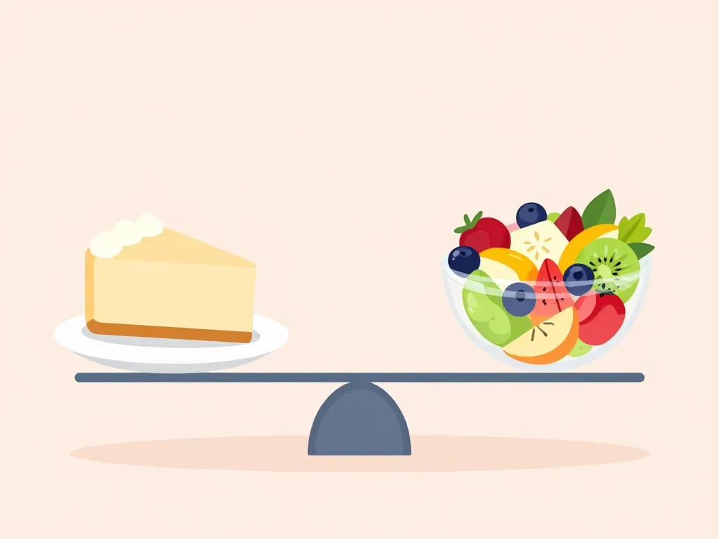 quel gâteau servir avec une salade de fruits, balance entre gâteau léger et salade de fruits