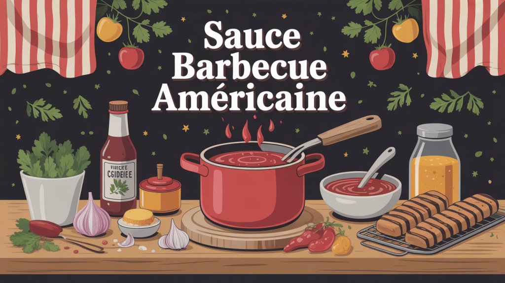 recette sauce barbecue americaine maison pot et ingrédients typiques