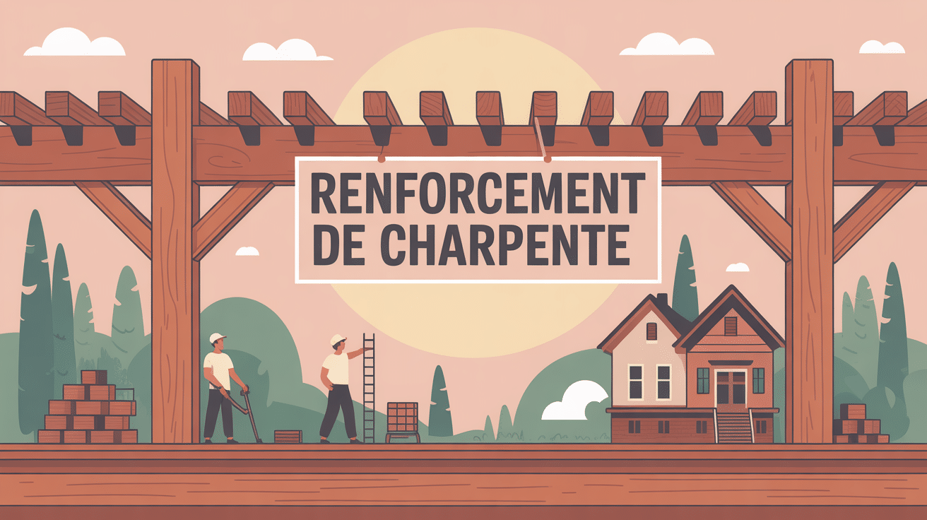 Renforcer une charpente maison bois solide