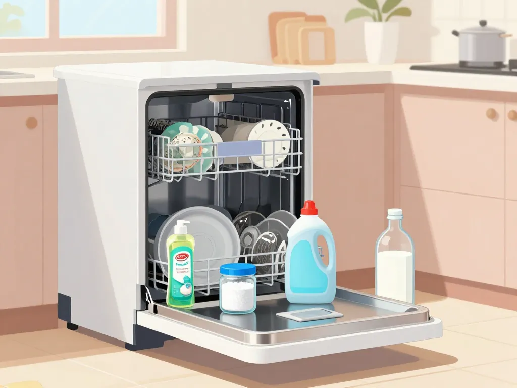 Alternatives en cas de panne de pastille lave vaisselle, produits de dépannage