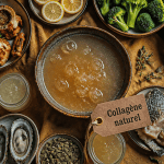 aliment riche en collagene bouillon os legumes