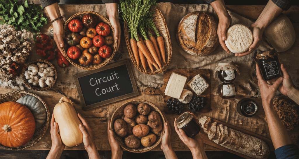 circuit court définition produits locaux table