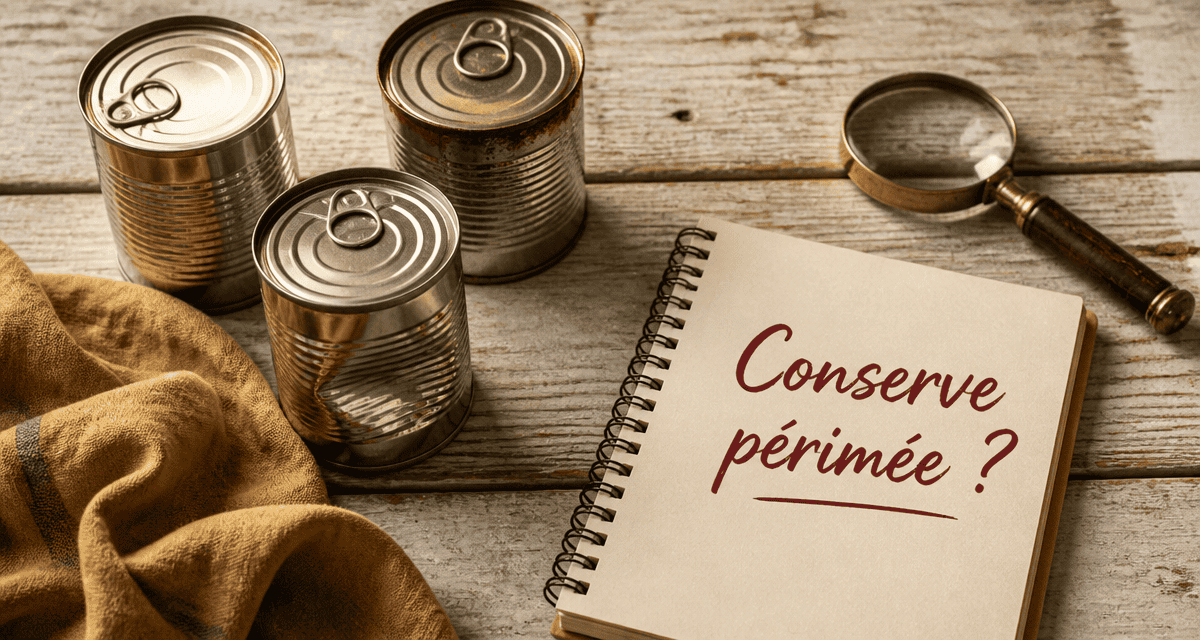 conserve perimee depuis 1 an sur plan de travail
