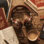 La Grosse Tambouille casque vinyles café