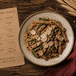 proteine dans les pates lentilles epinards parmesan