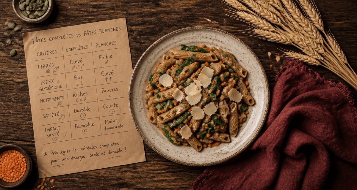 proteine dans les pates lentilles epinards parmesan