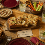 quel plat pour la fête des voisins cake salé courgette feta et buffet