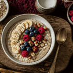 recette de porridge crémeux avec fruits