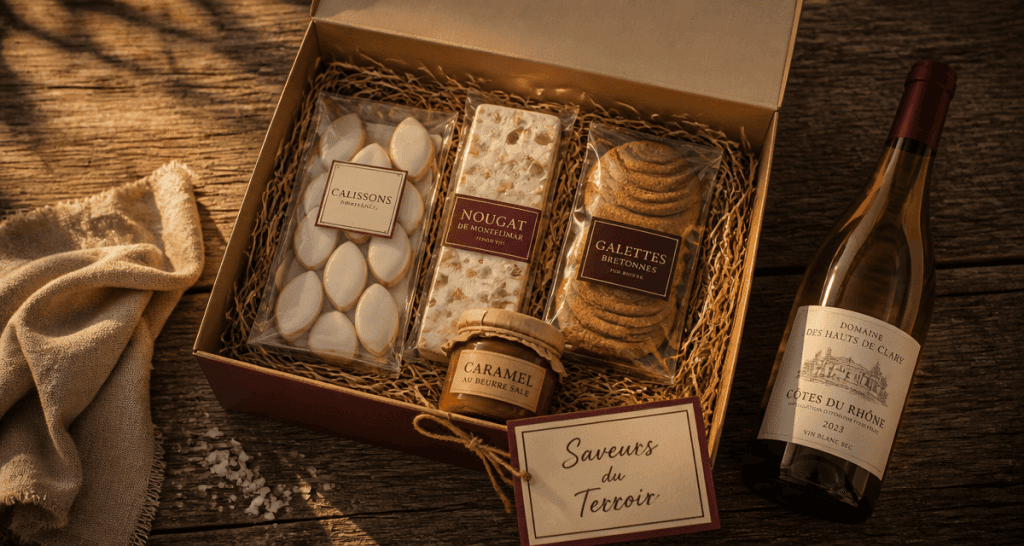 spécialités françaises à offrir coffret cadeau gourmand