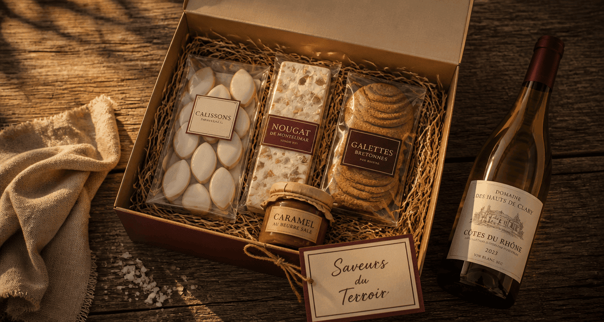 spécialités françaises à offrir coffret cadeau gourmand
