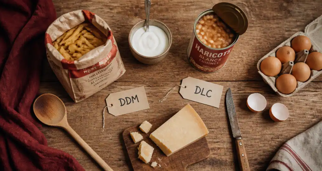 a consommer de preference combien de temps apres DDM table aliments