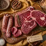 Boucherie Saint Julien en Genevois planche de viandes