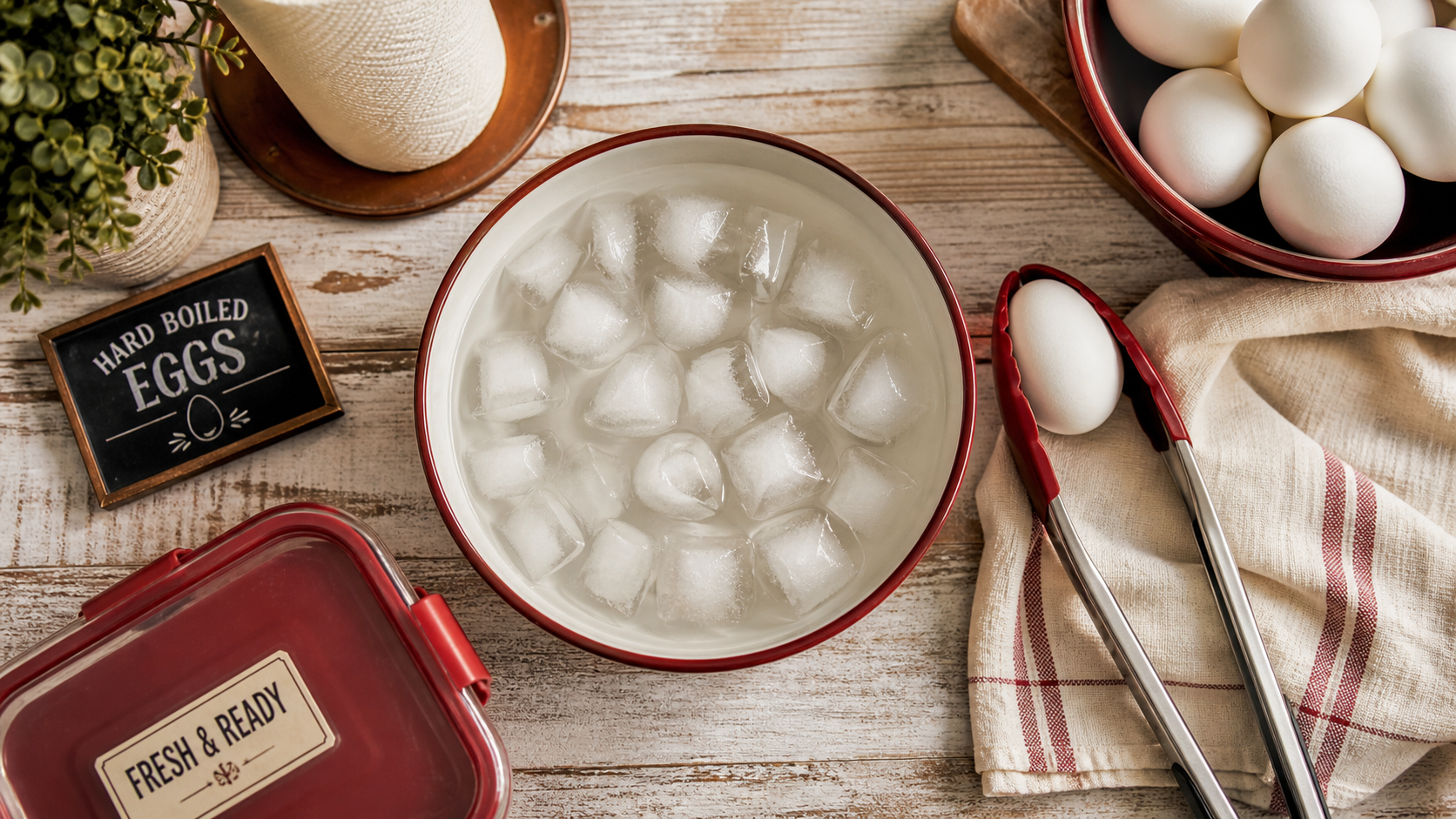 Comment conserver des oeufs dur : 4 jours au réfrigérateur