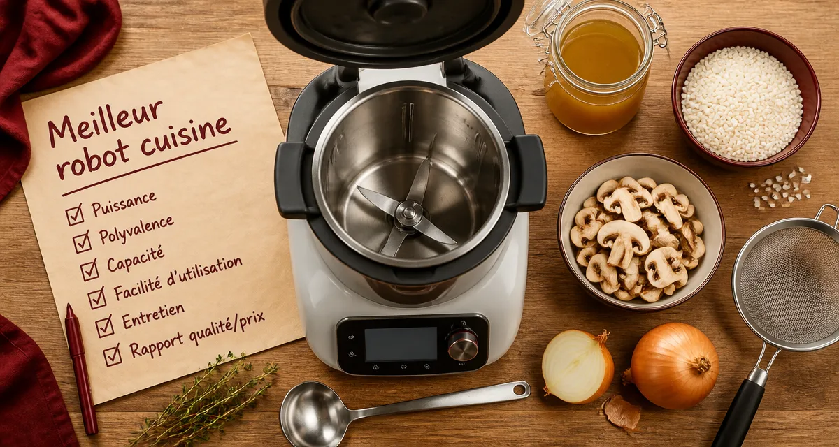 Meilleur robot cuisine : guide pour choisir un robot cuiseur