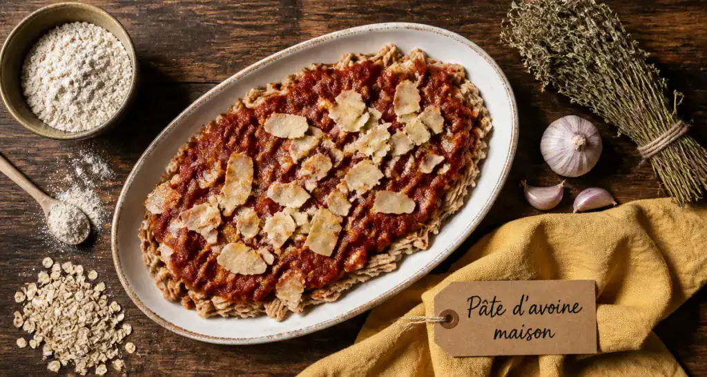 pate d avoine c est quoi plat maison sauce tomate