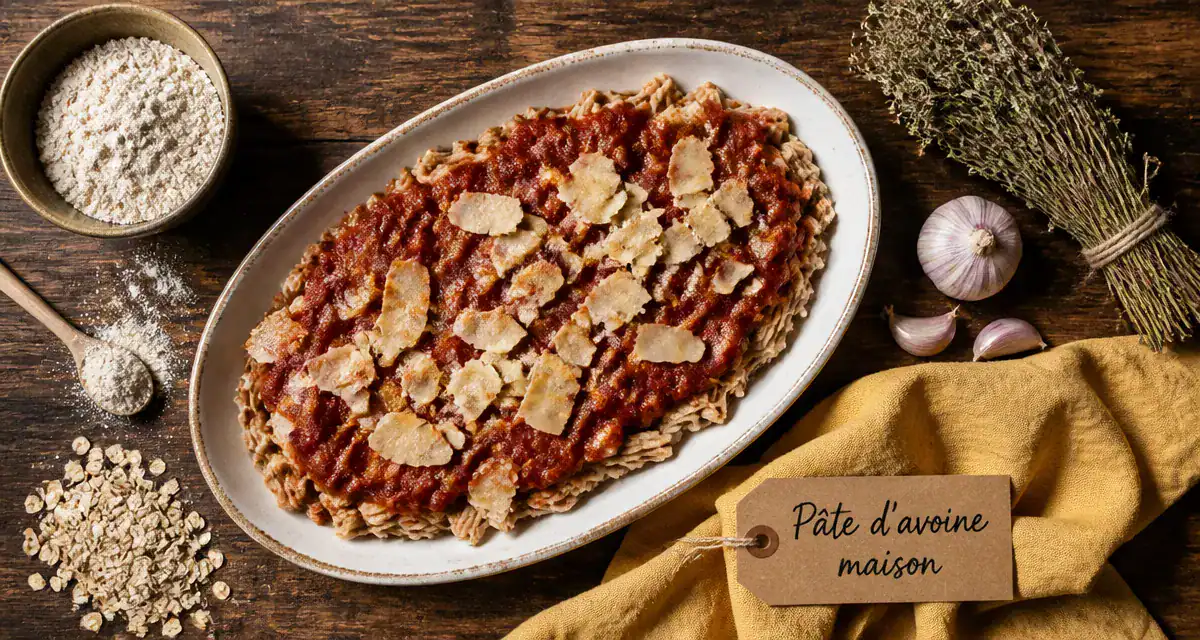 pate d avoine c est quoi plat maison sauce tomate