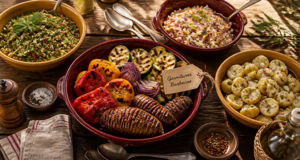 quel accompagnement avec un barbecue salades et légumes grillés