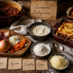 Recette 10 personnes : 3 lasagnes conviviales, cuisson en plat