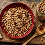Recette muesli maison healthy croustillant, flocons et graines