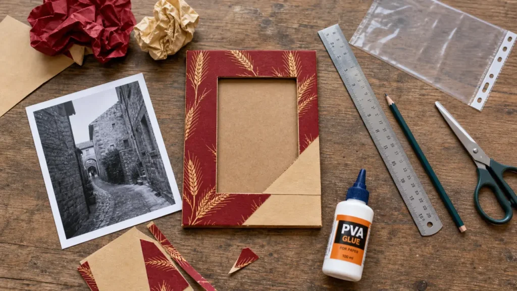 Fabriquer un cadre photo en carton ou en bois : les bonnes mesures pour éviter l’erreur