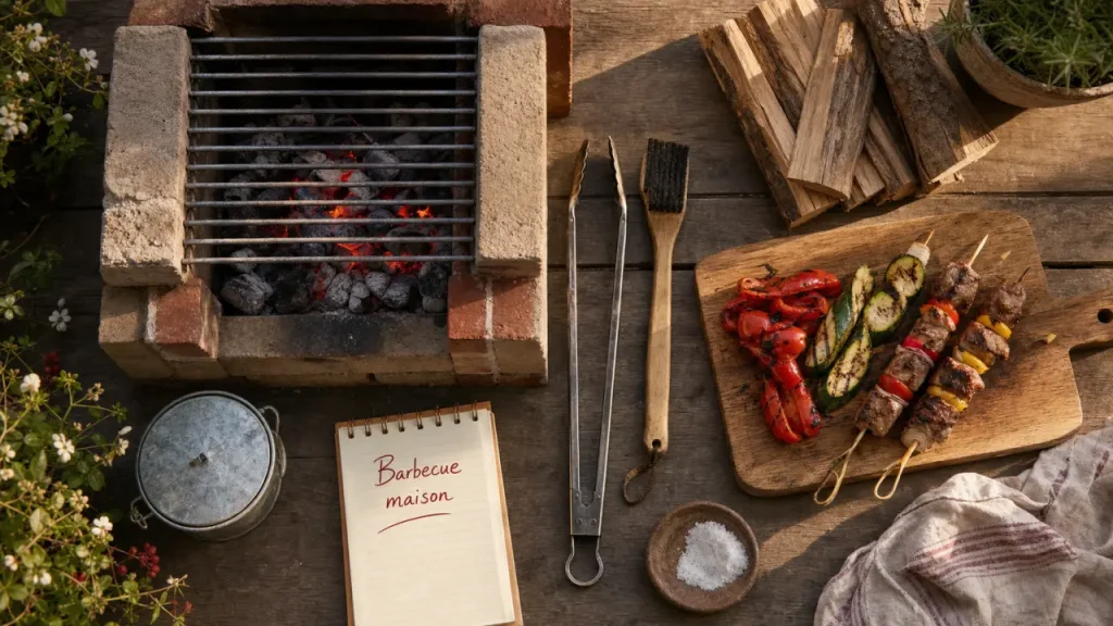Faire un barbecue maison pas cher : bois, matériaux et erreurs à éviter