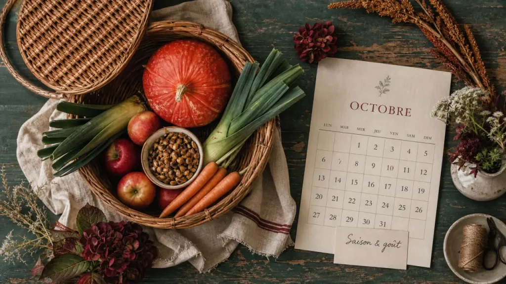 Manger de saison: pourquoi et comment — potimarron, légumes de saison et calendrier