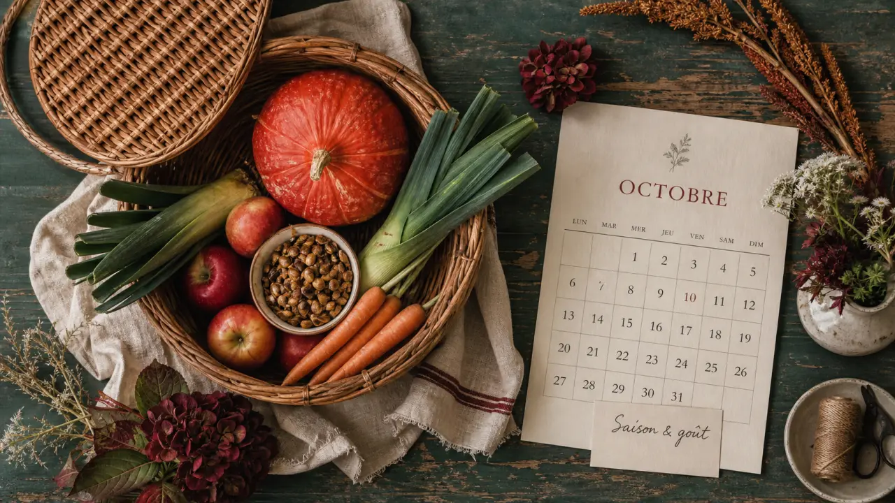 Manger de saison: pourquoi et comment — potimarron, légumes de saison et calendrier