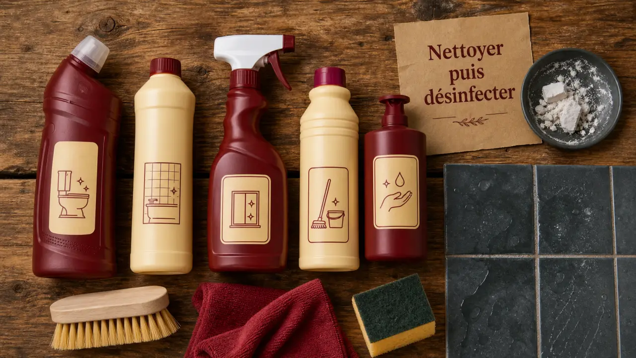 Produit menage efficace : bonne fonction et surface
