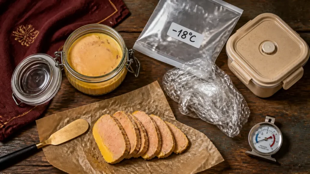 Congeler le foie gras mi-cuit, cru ou entamé sans perdre sa texture