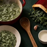 Epinard a la creme surgelé onctueux en casserole