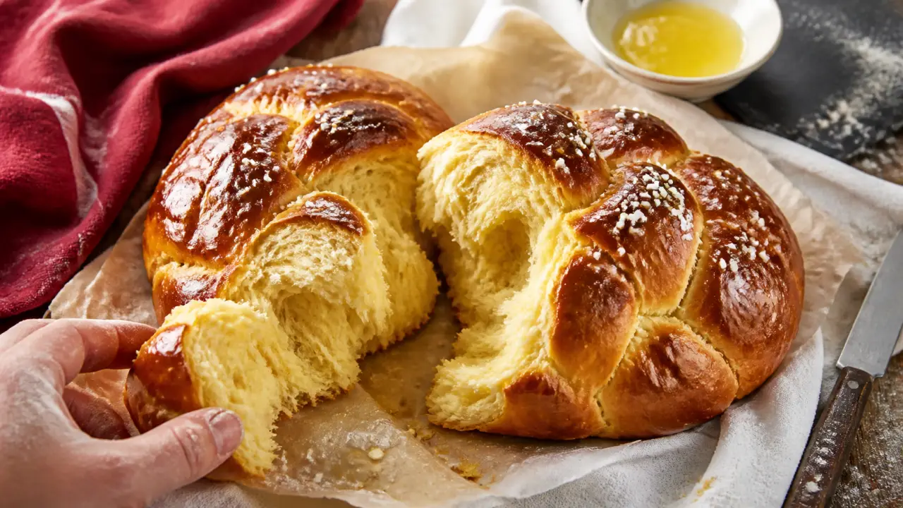 Recette thermomix brioche à mie filante, beurre ajouté après pétrissage
