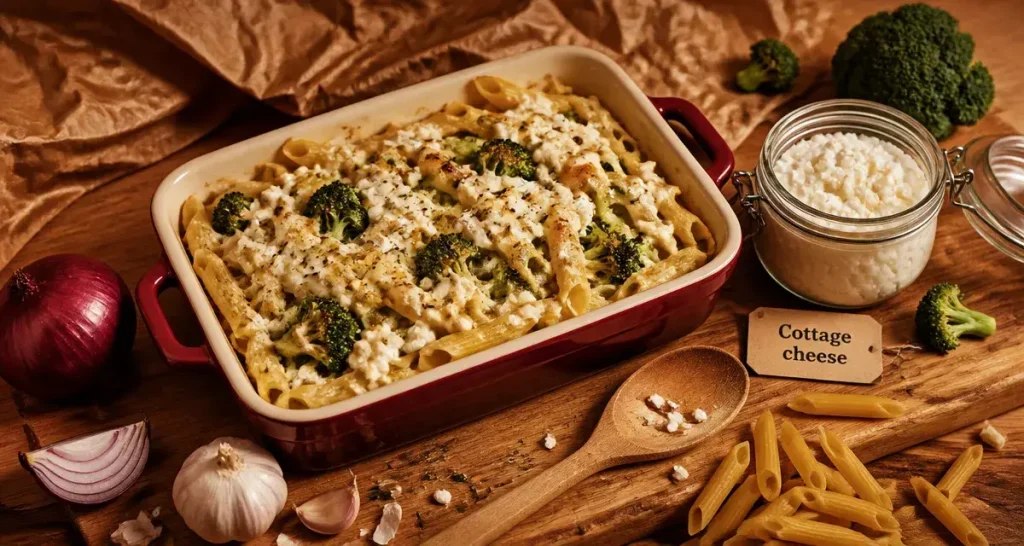 Le cottage cheese se cuisine en recettes salées et sucrées, du petit-déjeuner au gratin