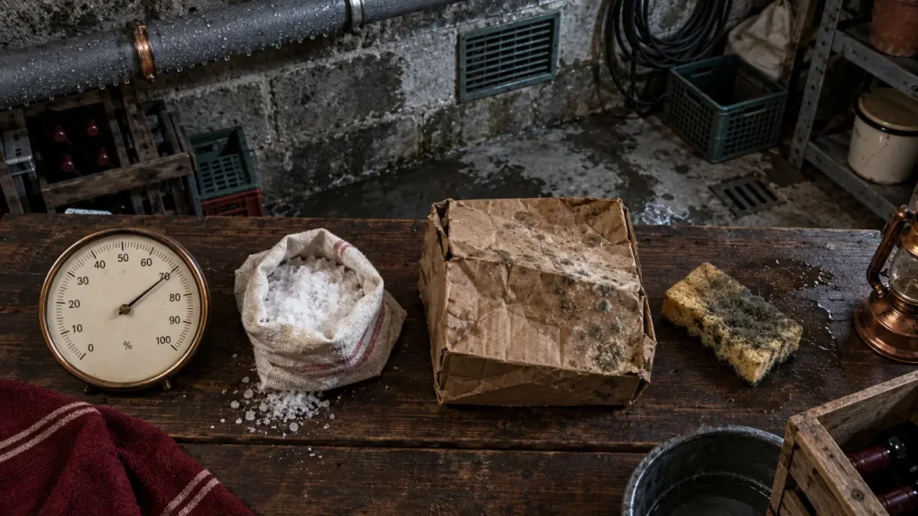 Humidité dans une cave : les erreurs qui aggravent condensation et moisissures