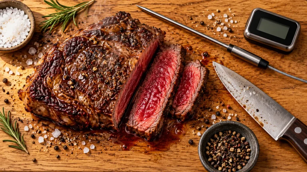 Viande saignante : un cœur rouge à 52 °C, pas seulement une affaire de minutes